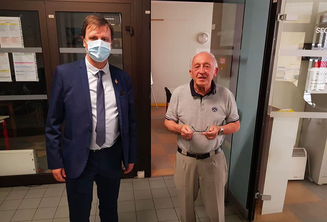 Pamiers : rencontre avec M. Dupeyron, président du club des aînés